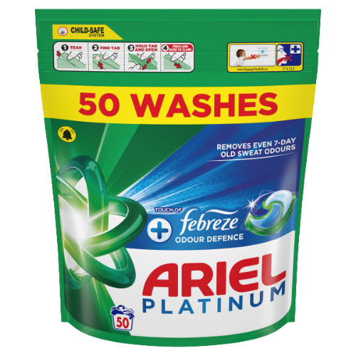 Ariel laundry detergent capsules