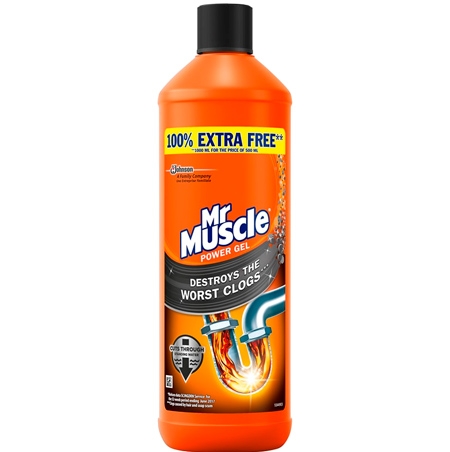 Mr Muscle power gel cleaner